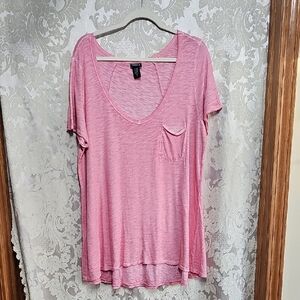 Torrid Pink Short Sleeve Tee